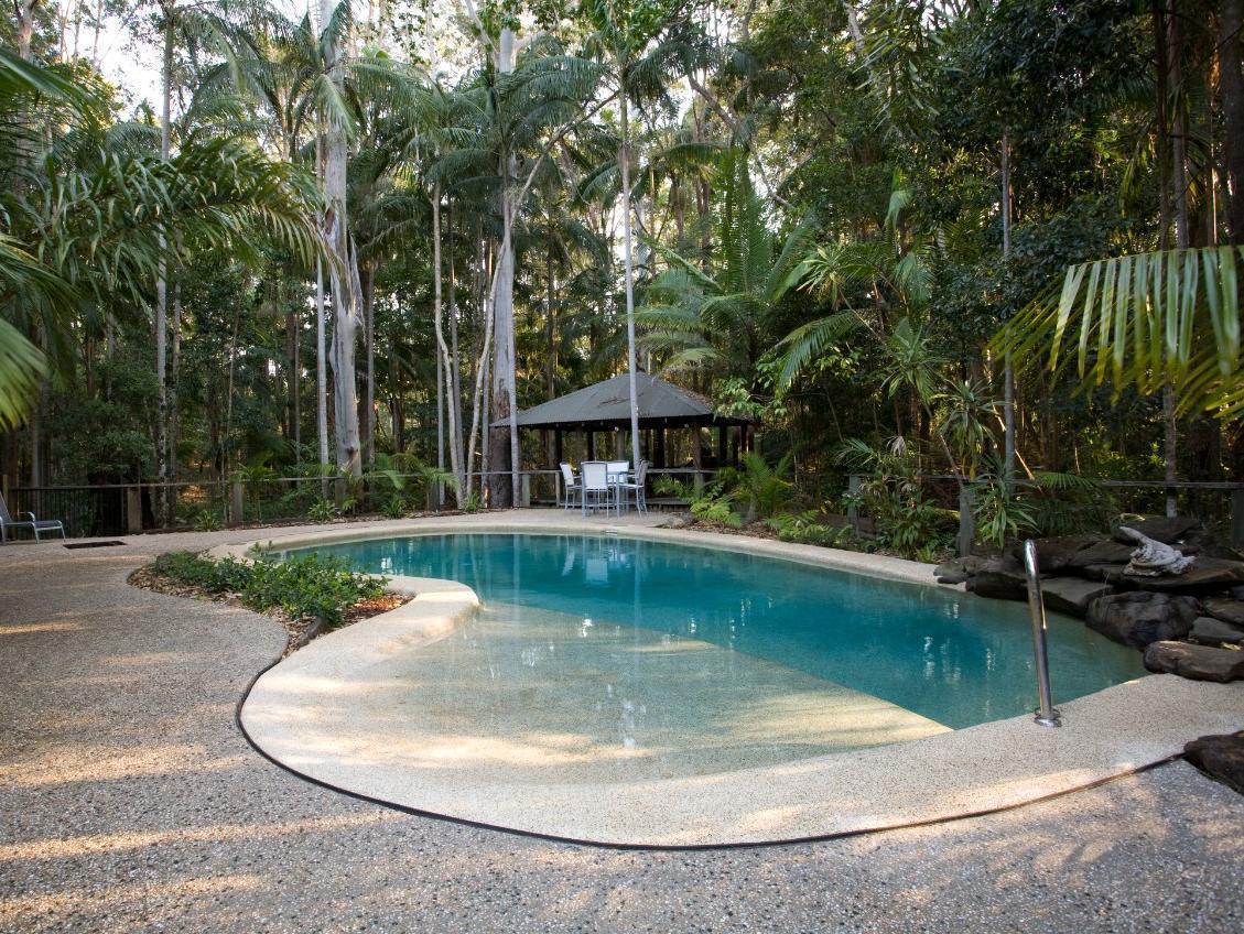 爱茉莉在布德林姆热带雨林小屋酒店 Sunshine Coast 外观 照片
