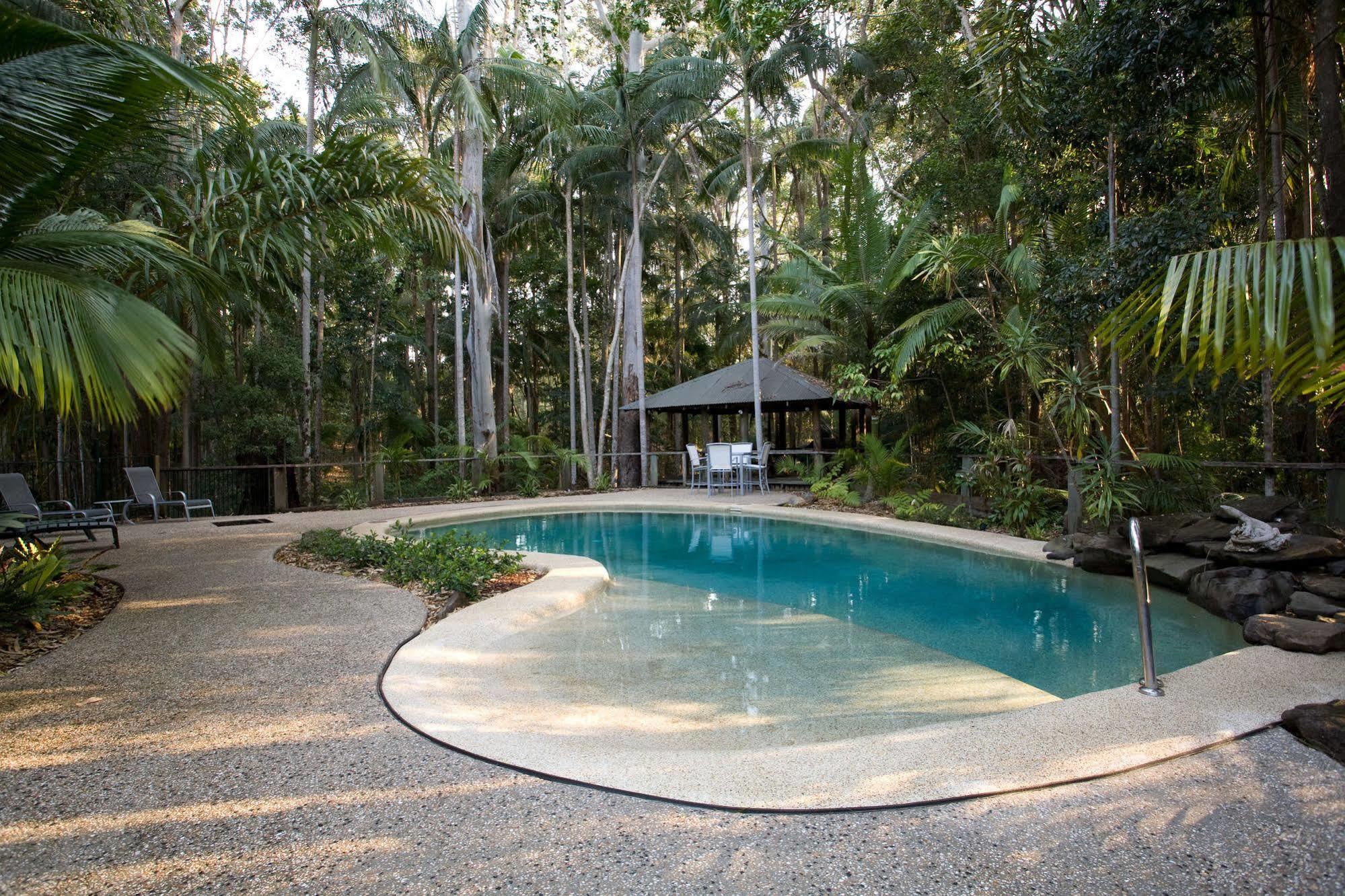 爱茉莉在布德林姆热带雨林小屋酒店 Sunshine Coast 外观 照片