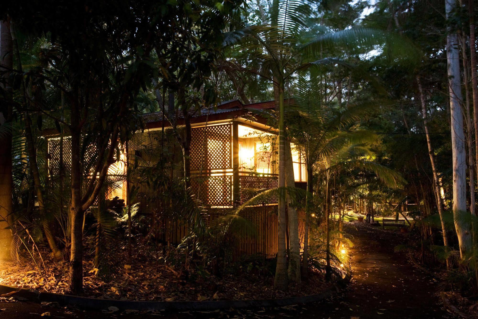 爱茉莉在布德林姆热带雨林小屋酒店 Sunshine Coast 外观 照片